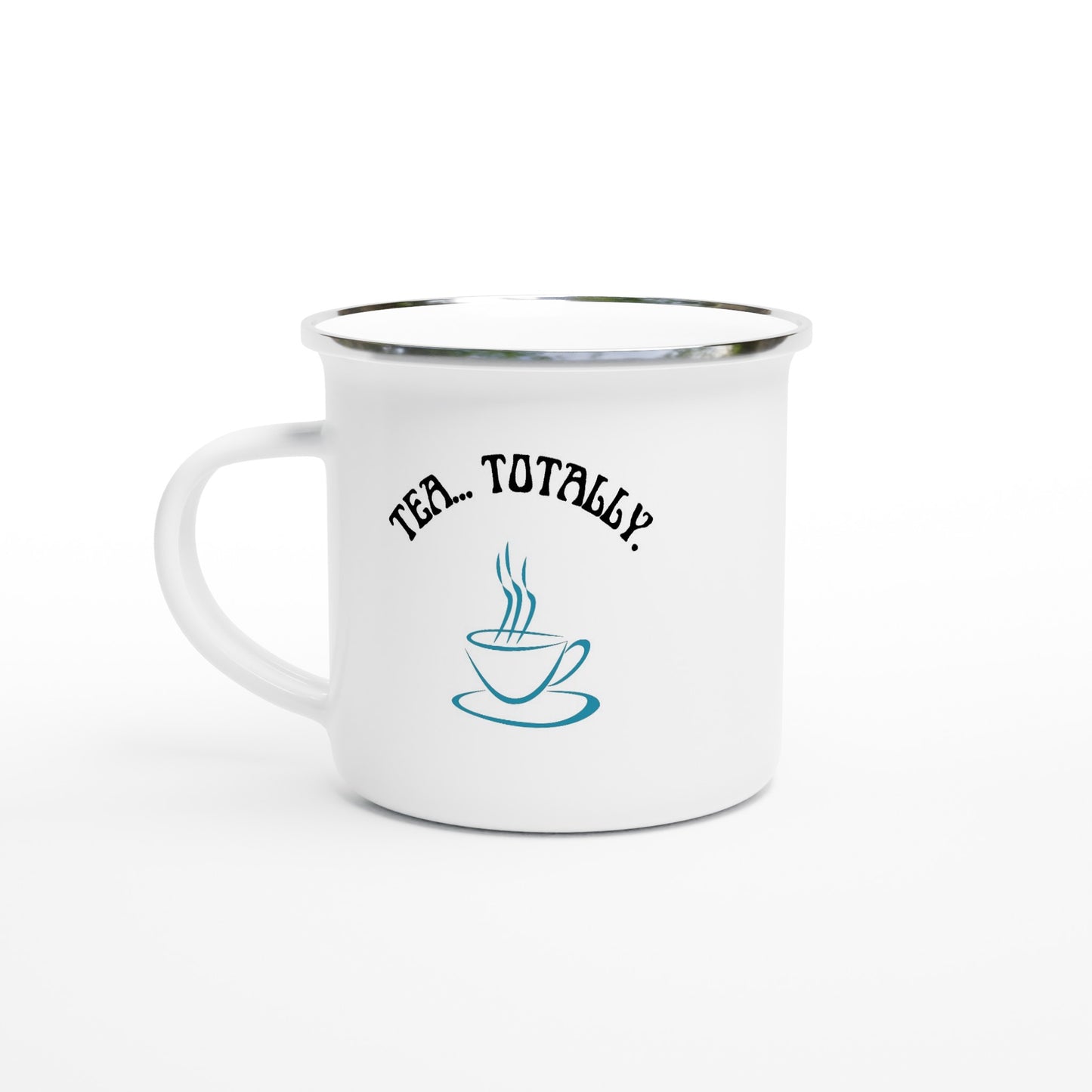 White 12oz Enamel Mug