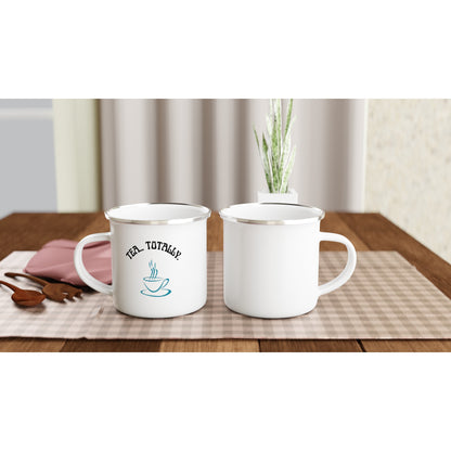 White 12oz Enamel Mug