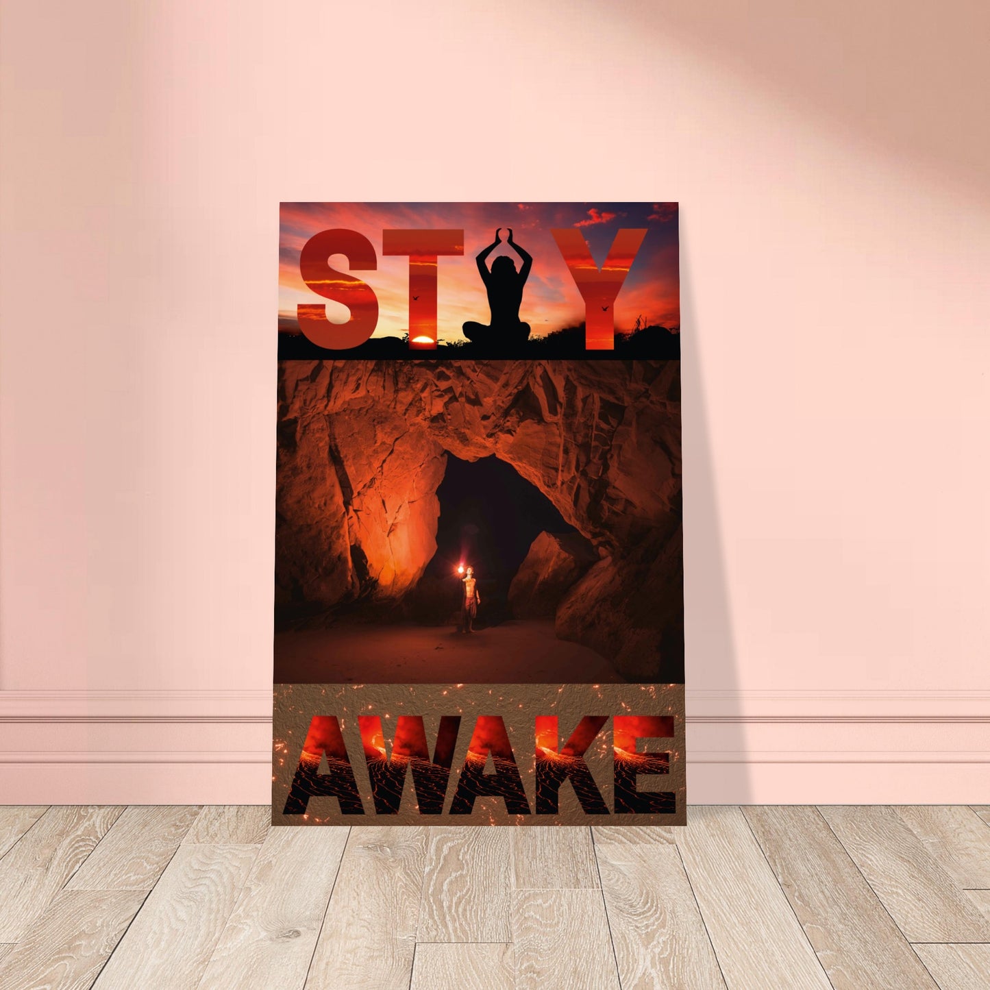 Stay Awake Premium Matte Paper Poster